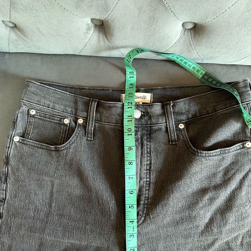 Madewell perfect vintage jeans sz 30 gray (s4) - Picture 7 of 8